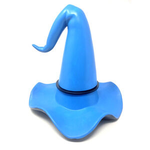 Vintage Ceramic Wizard Hat Bowl with Lid + Removable Bowl - Fantasy Art